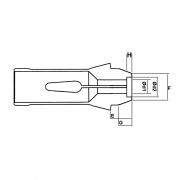 F-Type CB Ext Nose Collet